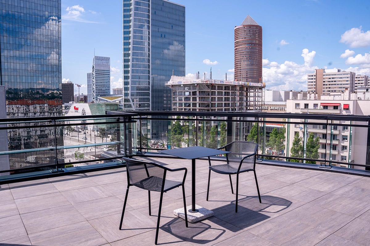 Terrasse Centre de Développement Lyon